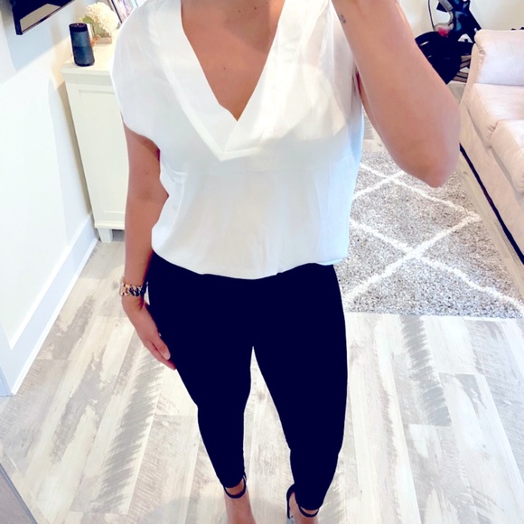 Tops - V Neck white top